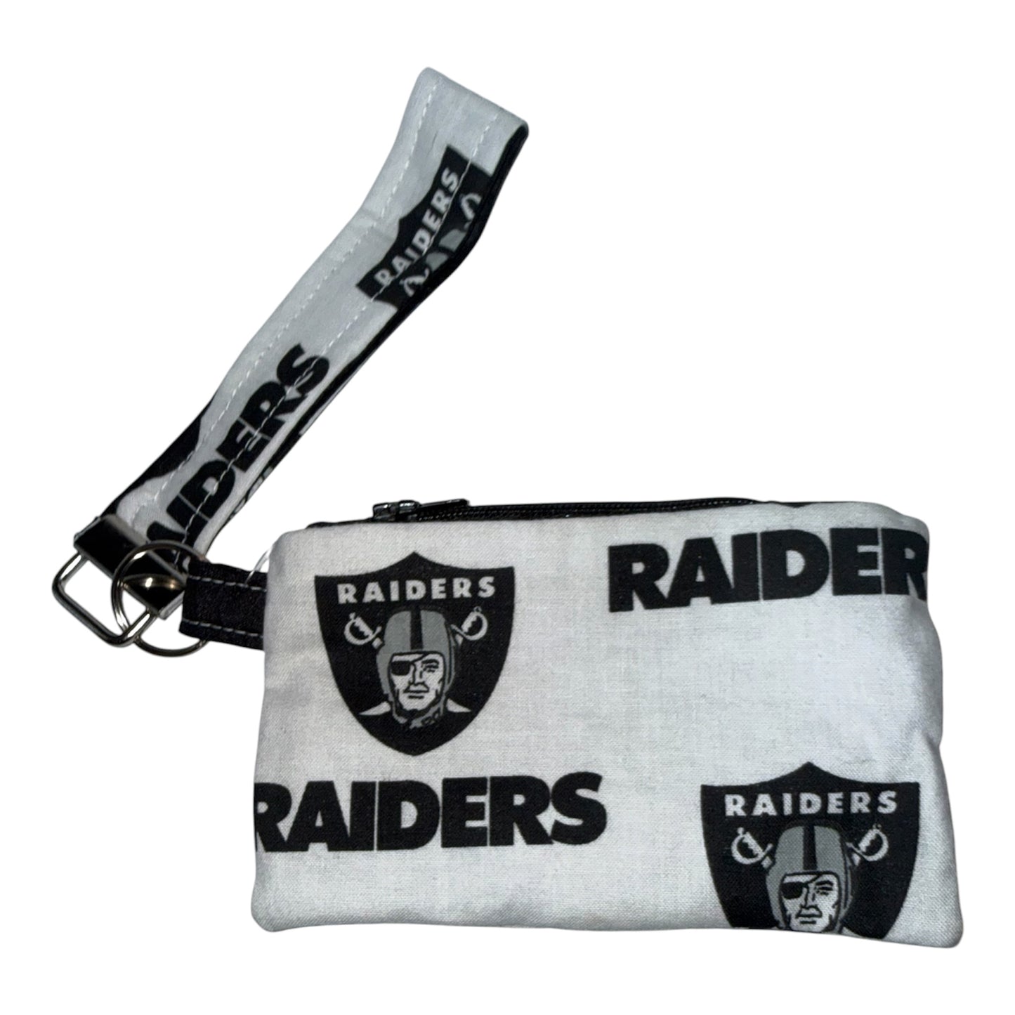 Raiders Zipper Coin Pouch with wristlet