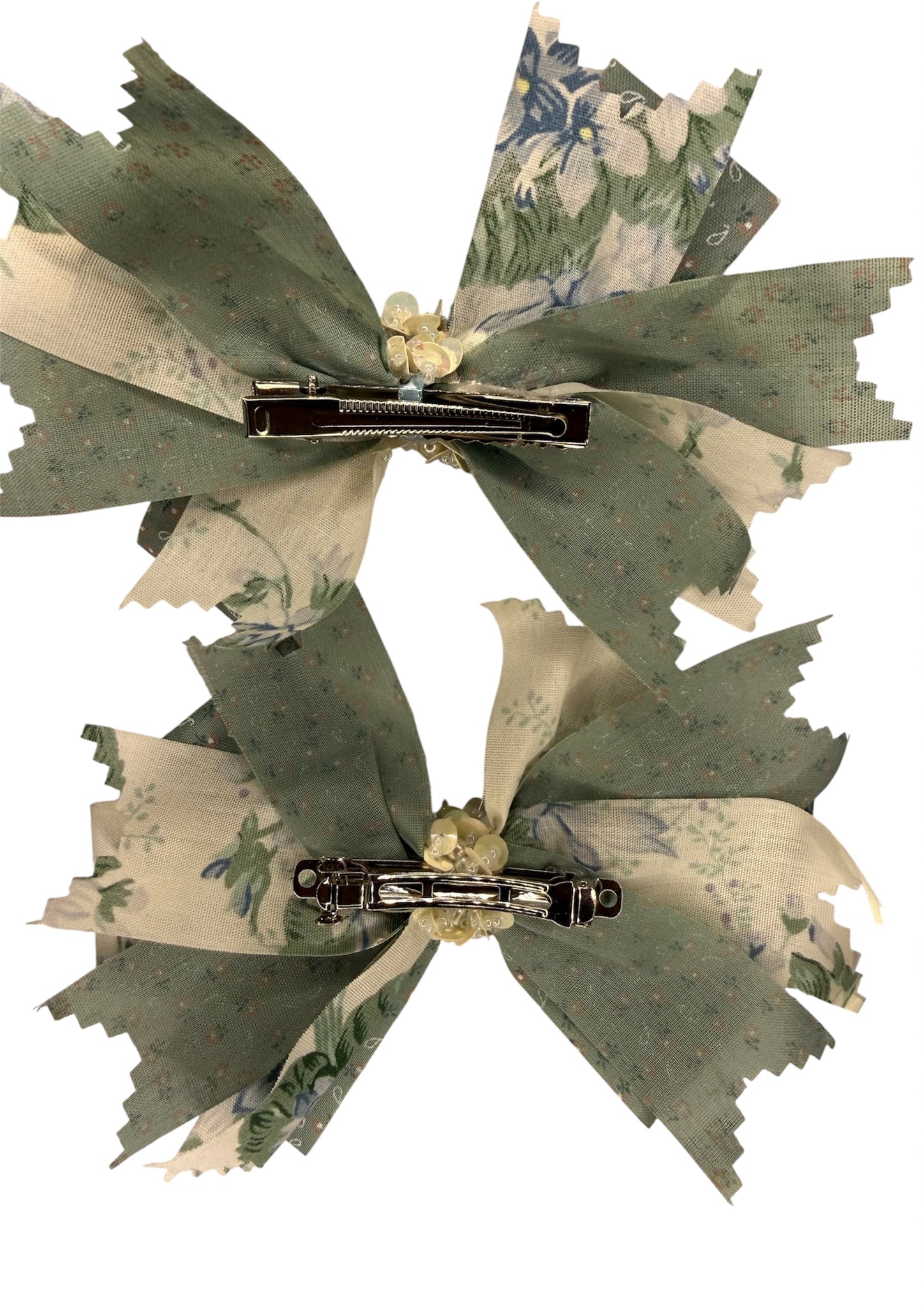 Retro Garden large Hair Bow