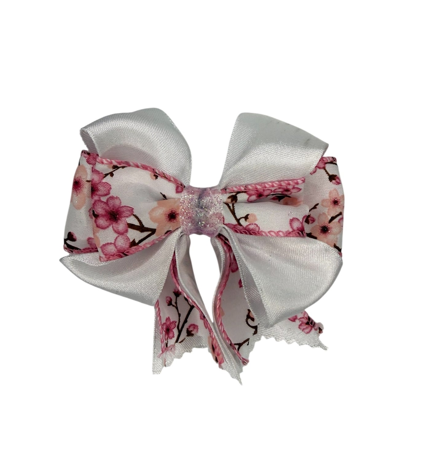 Cherry Blossom Medium Hair Bow