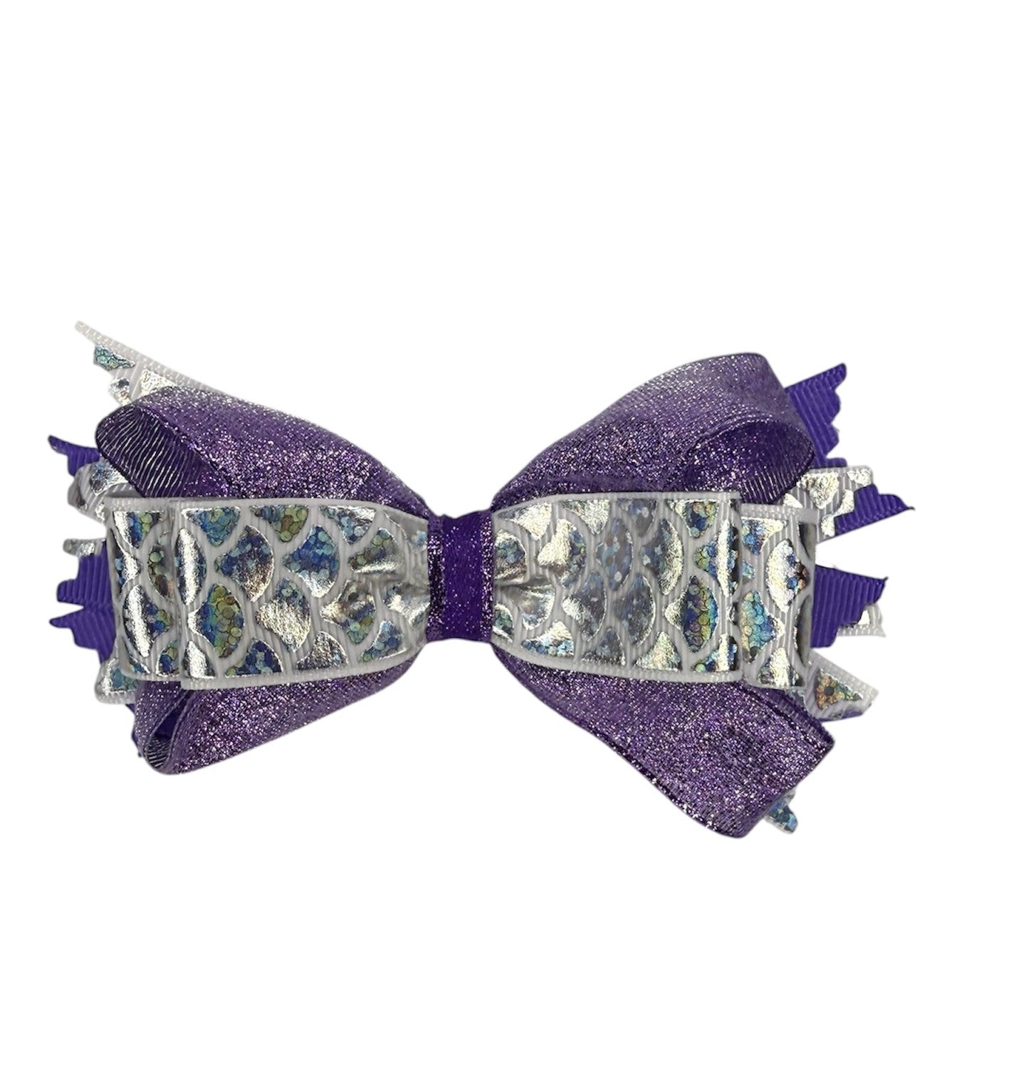 Dazzling Violet Medium Hair Bow