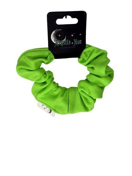 Electric Lime Scrunchie