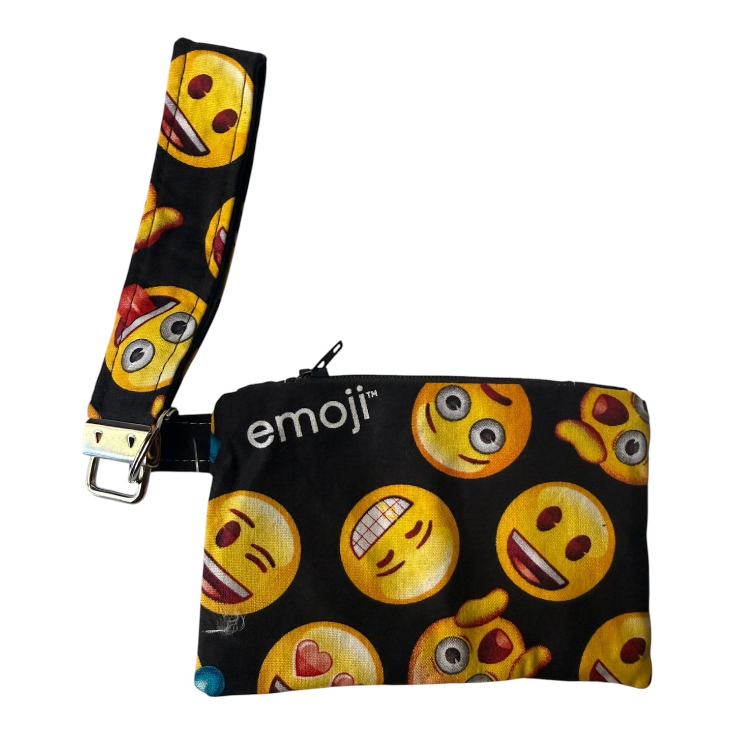 Emoji Zipper Coin Pouch with wristlet