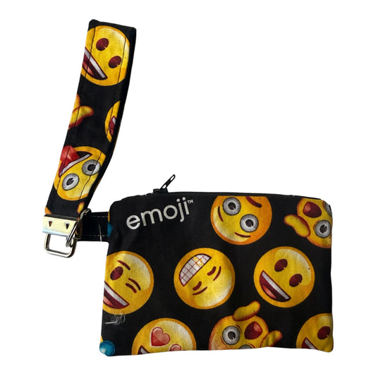 Emoji Zipper Coin Pouch with wristlet