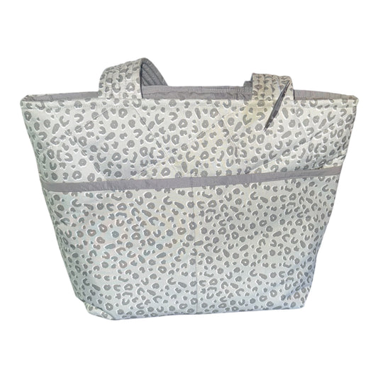 Grey Cheetah Market Tote Bag