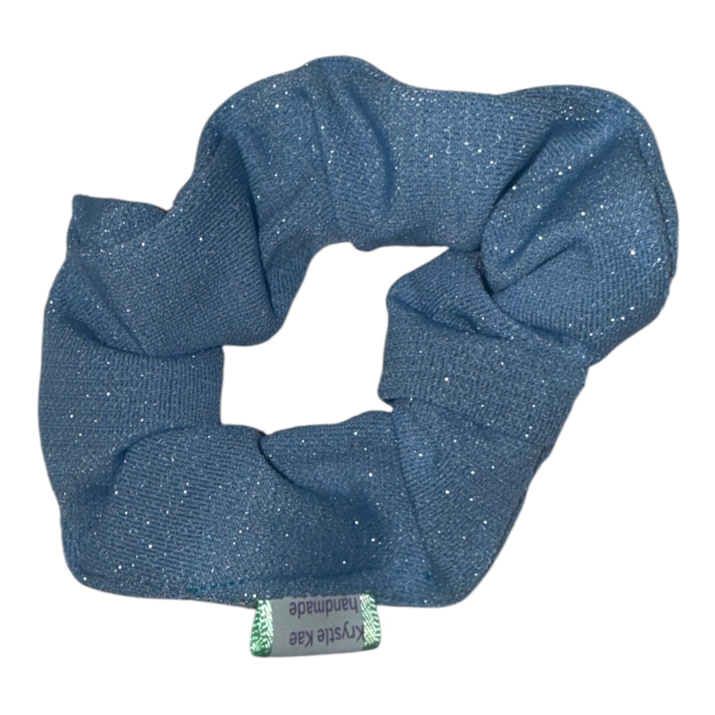 Cinderella Blue Sparkle Scrunchie