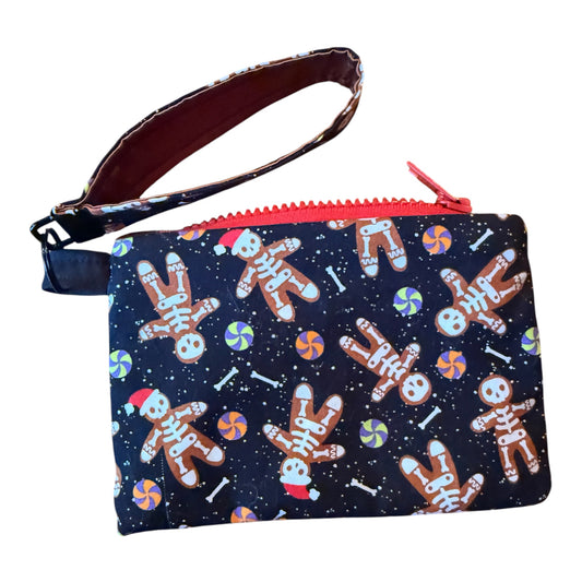 Gingerdead Men Zipper Pouch and Wristlet
