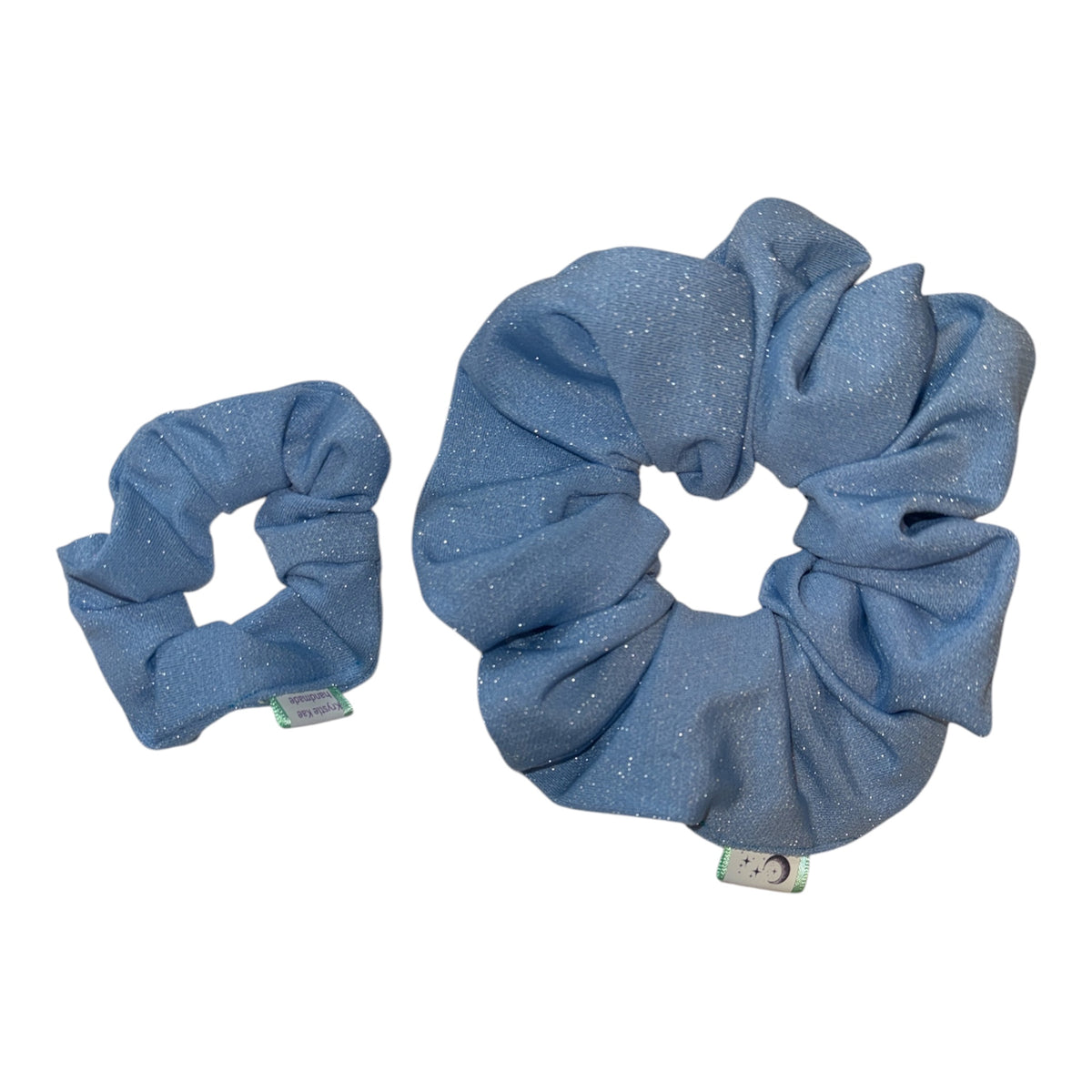 Cinderella Blue Sparkle Scrunchie