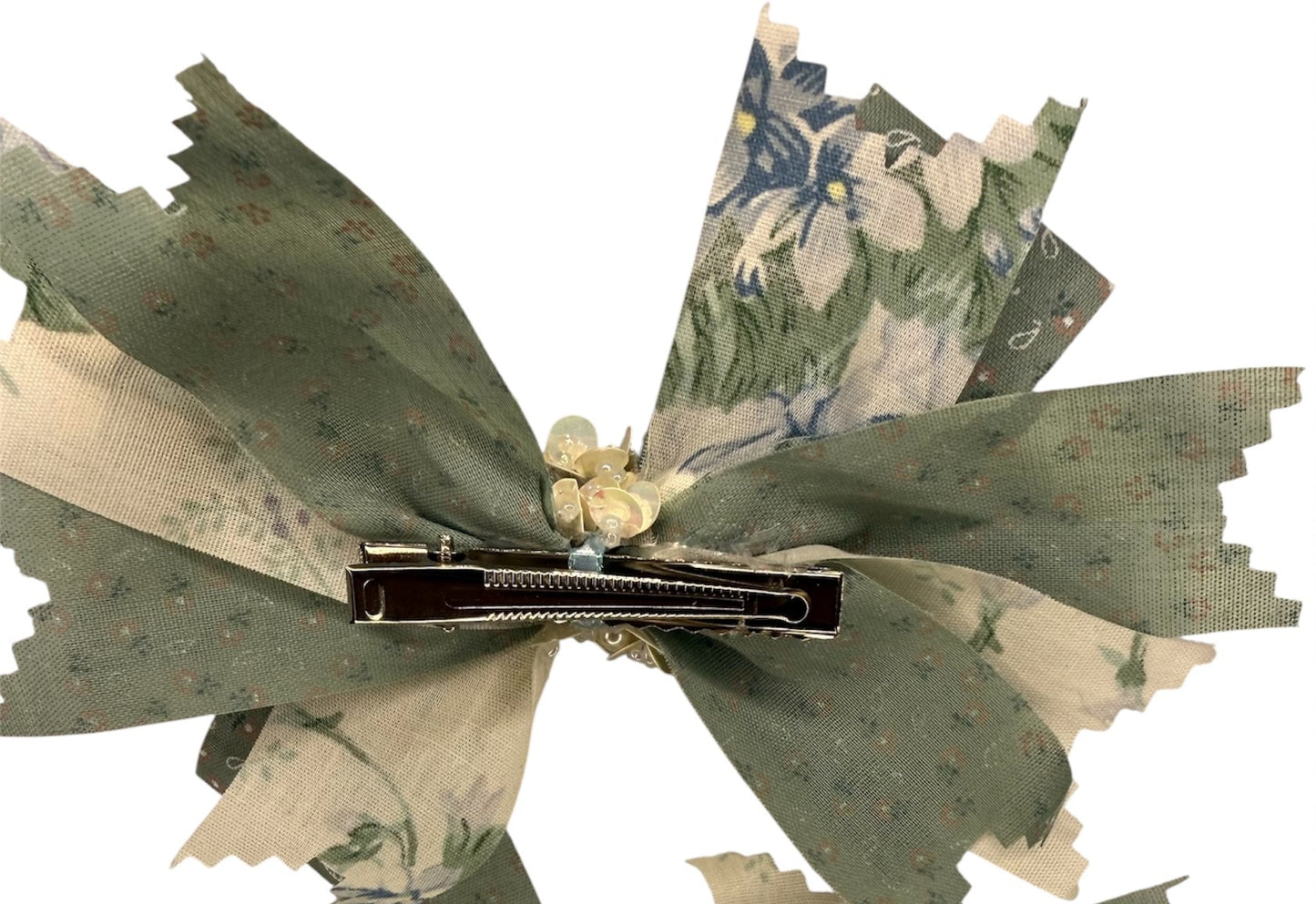 Retro Garden large Hair Bow