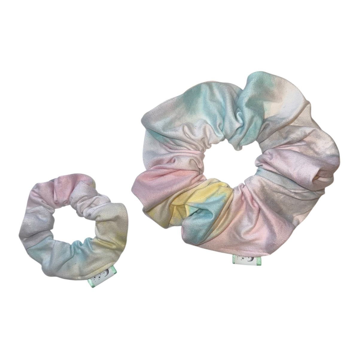 Pale Tye-Dye Scrunchie