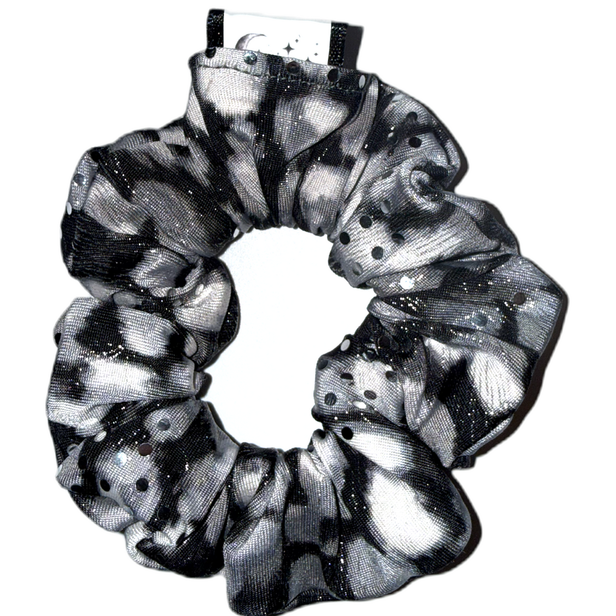 Marble Glitter Mini Scrunchie