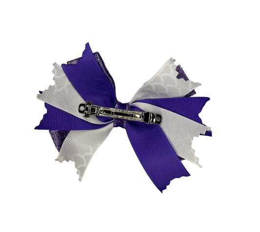 Dazzling Violet Medium Hair Bow