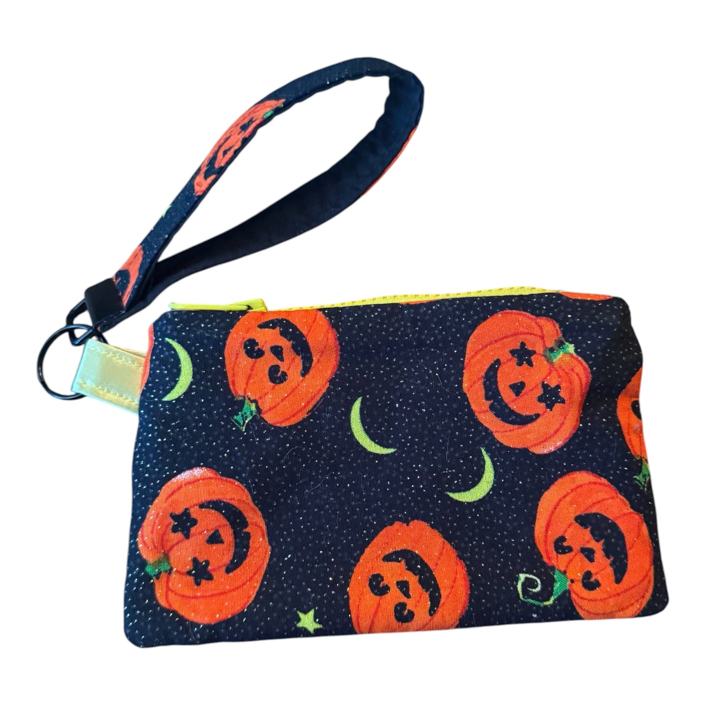 Pumpkin Glow￼Zipper Pouch and Wristlet