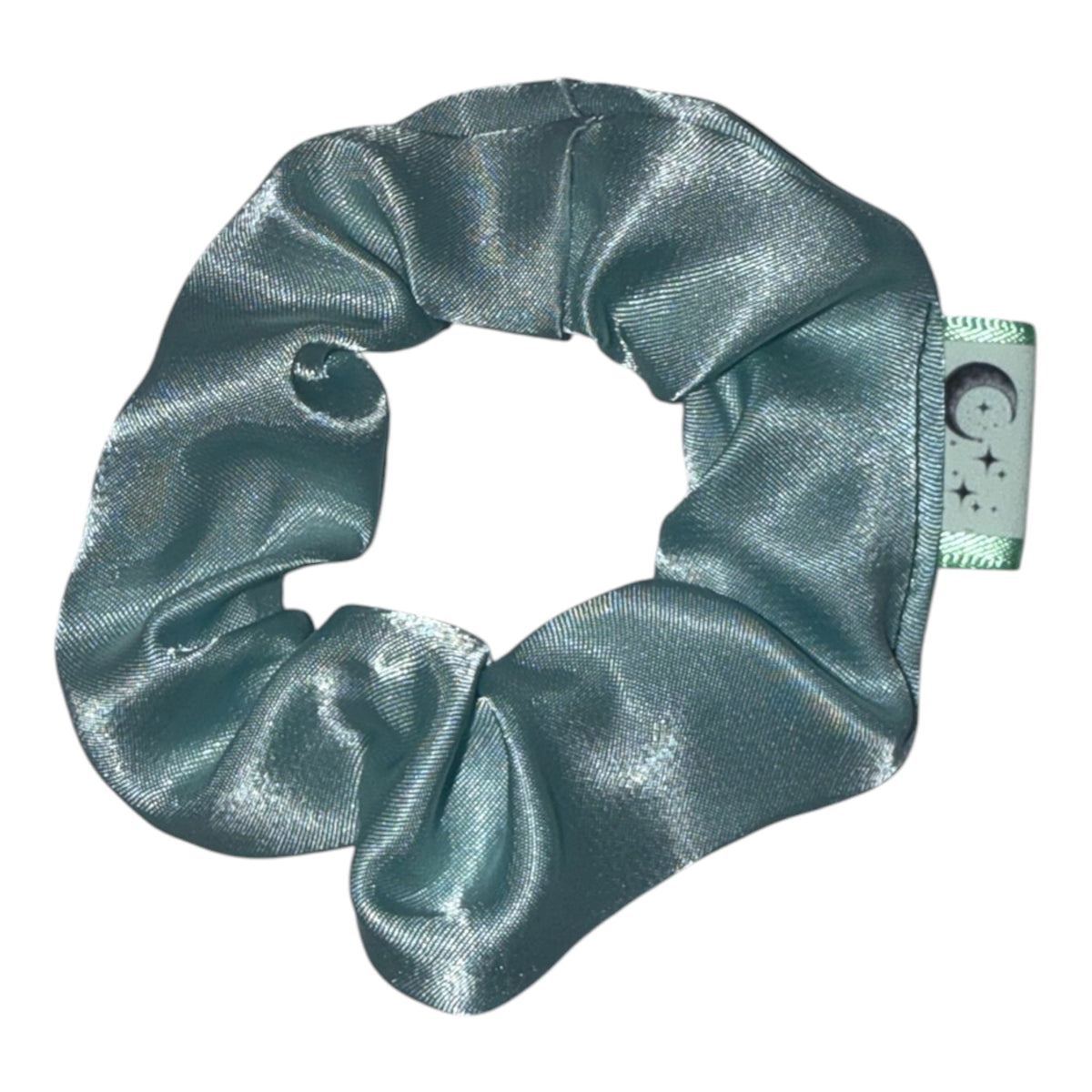 Pale Blue Mini Scrunchie