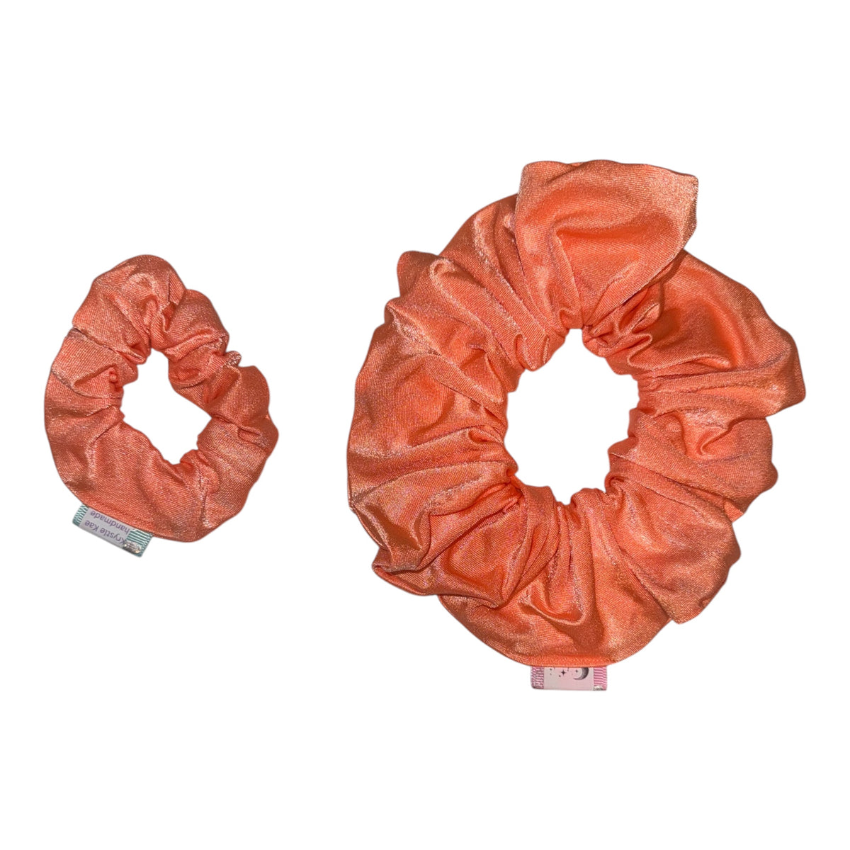 Neon Orange Scrunchie