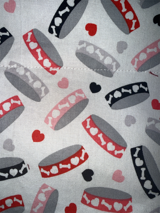 Dog bowl dog bandannas