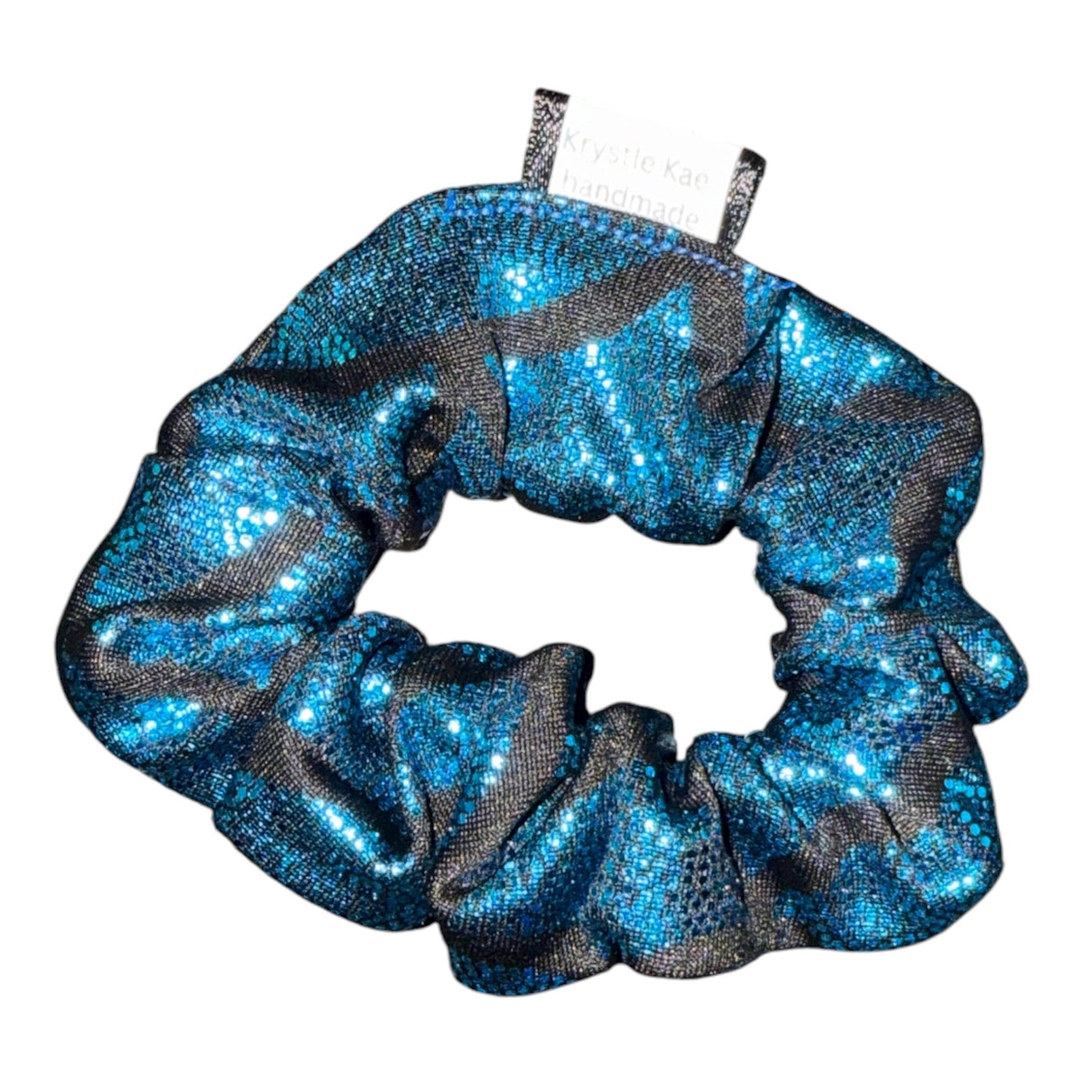Blue Mermaid Mini Scrunchie