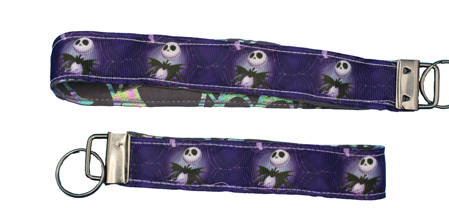 Nightmare Before Christmas : Jack Skellington Key Fob Wristlet