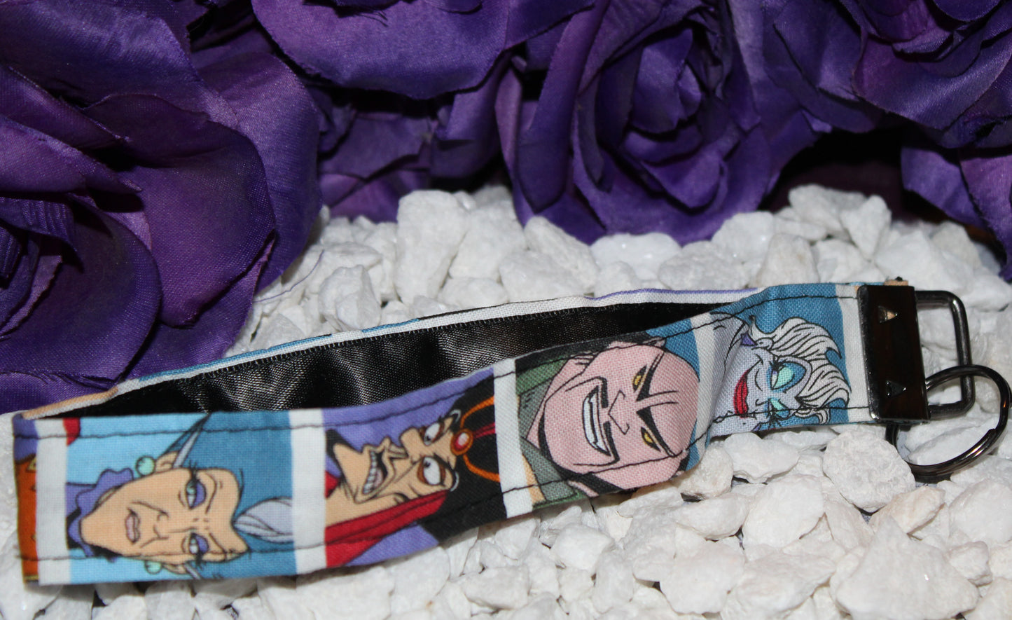 Disney Villians Key Fob Wristlets