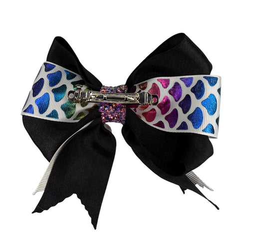 Mermaid's Rainbow  Large Hair Bow
