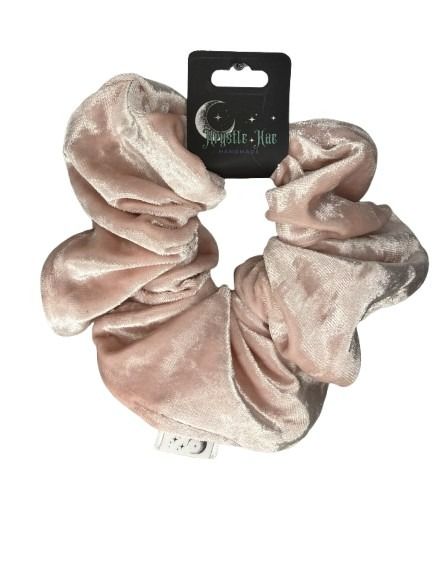 Blush Velvet Scrunchie