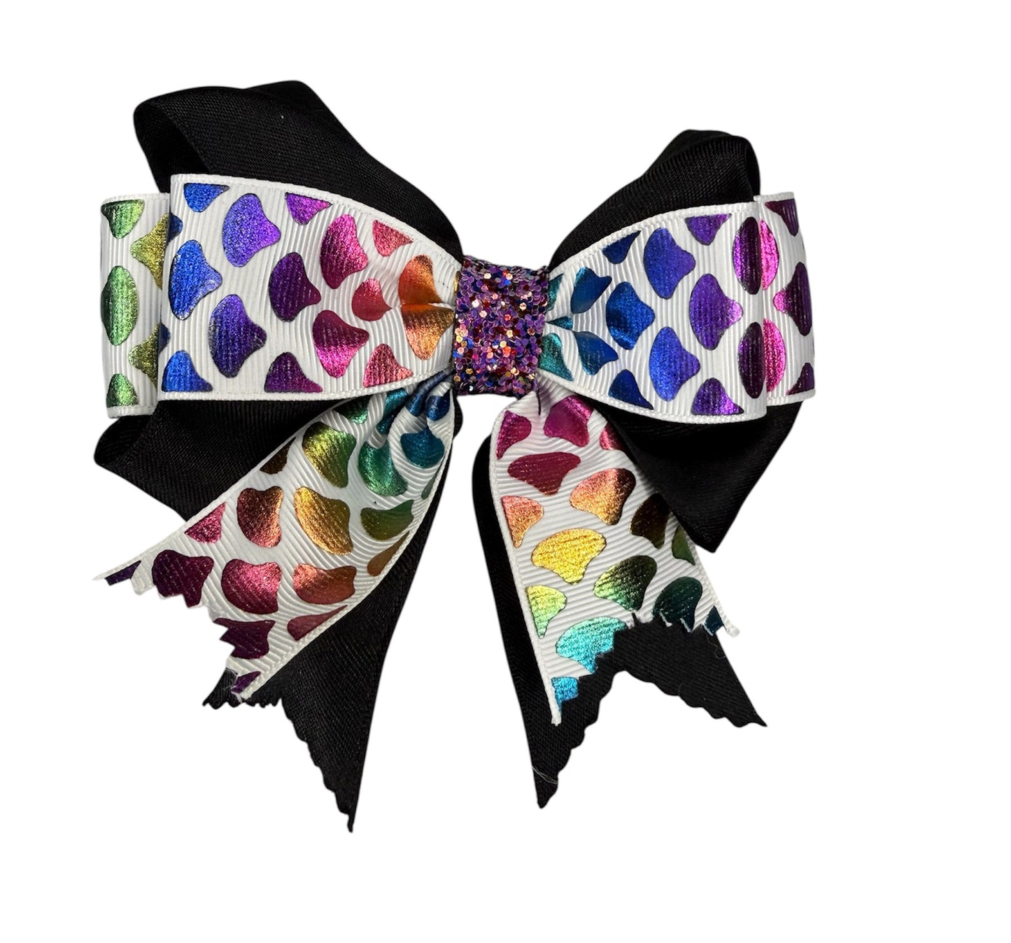 Mermaid's Rainbow  Large Hair Bow