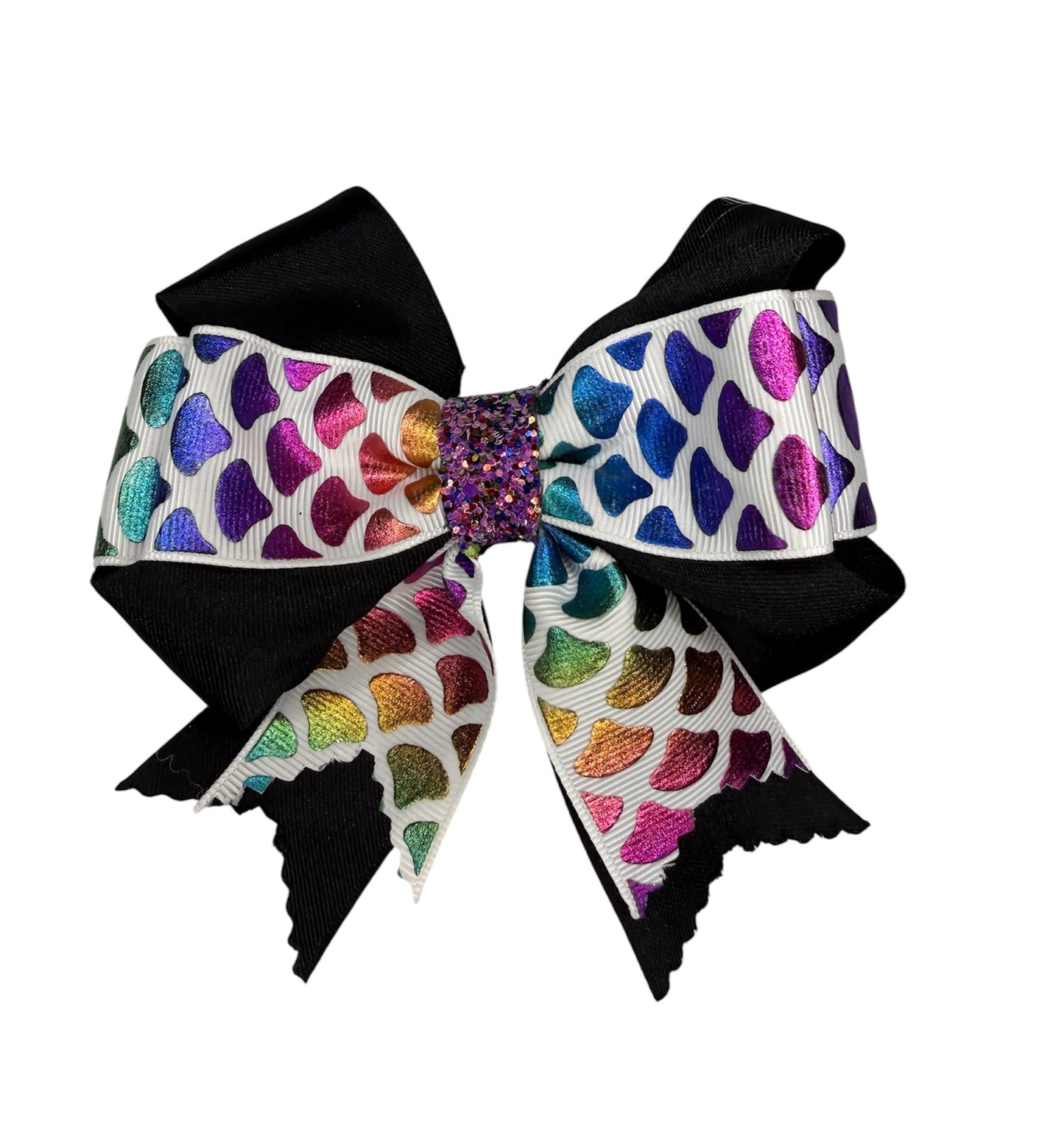 Mermaid's Rainbow  Large Hair Bow