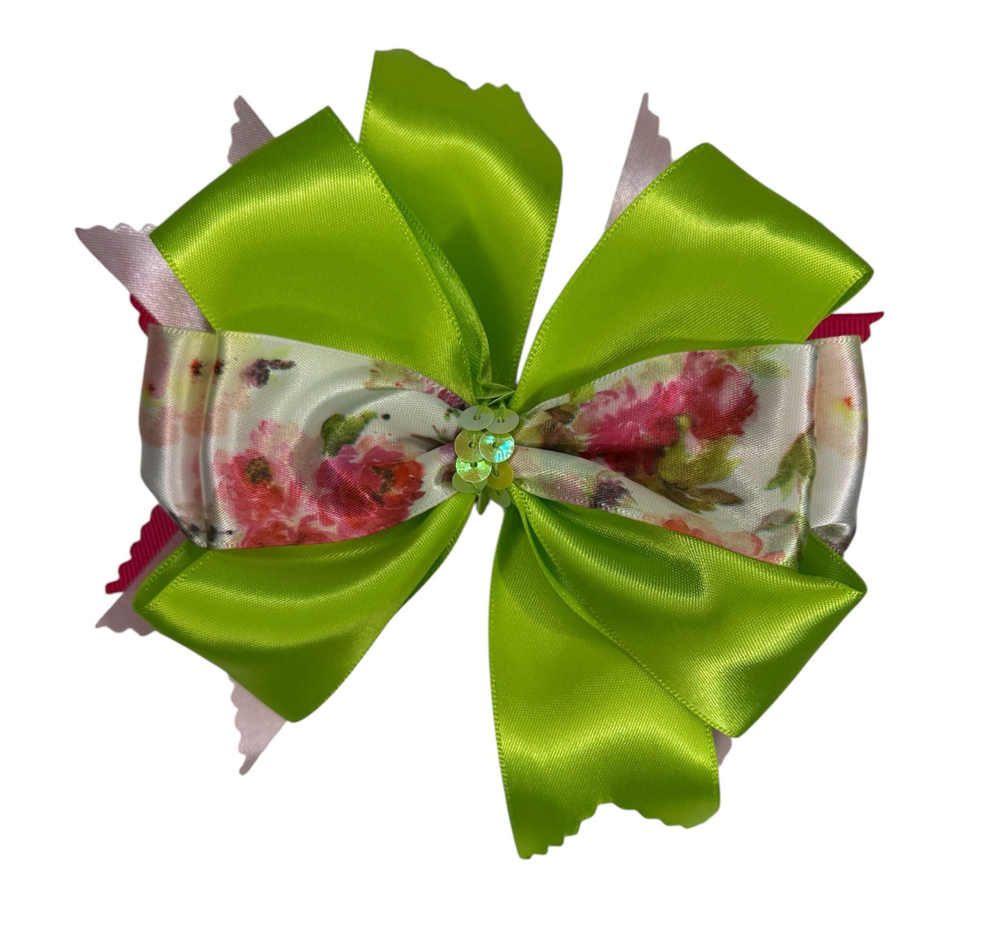 Garden Party  Large Hair Bow