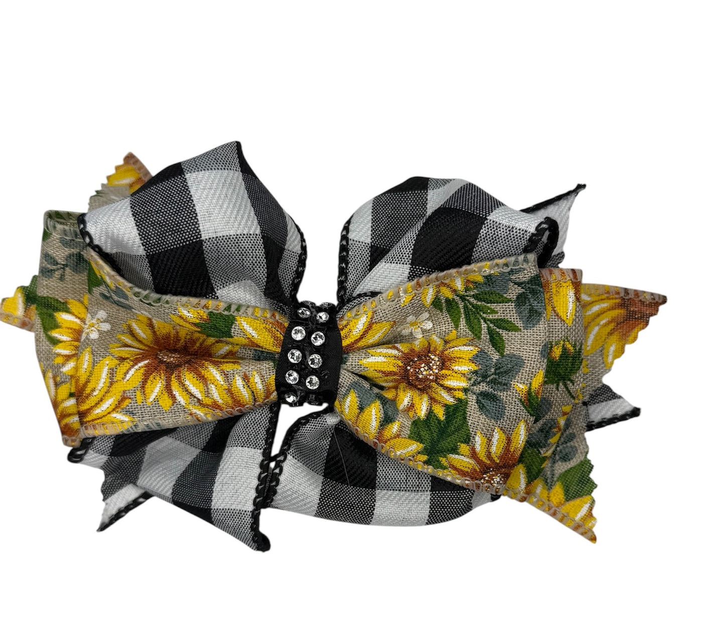 Country Bloom Large Hair Bow
