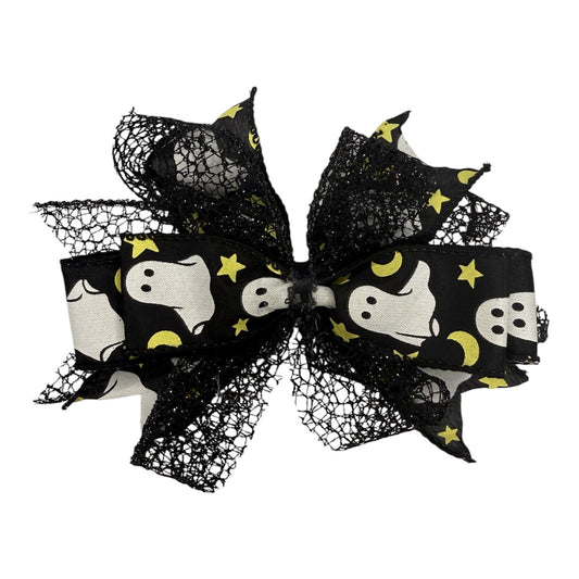 Glow in dark Ghosts Large Hair Bow