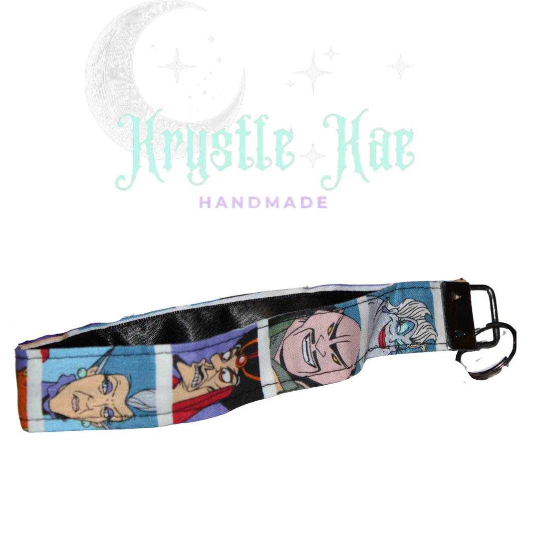 Disney Villians Key Fob Wristlets