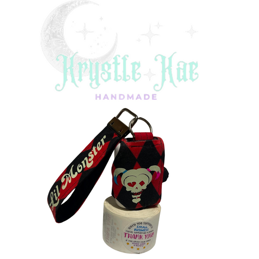 Unique Harley Quinn Vape Case with Wrist Strap - Unique Comic-Inspired Vape Accessory-Glows in The Dark - fits Geek Bar pluse vapes