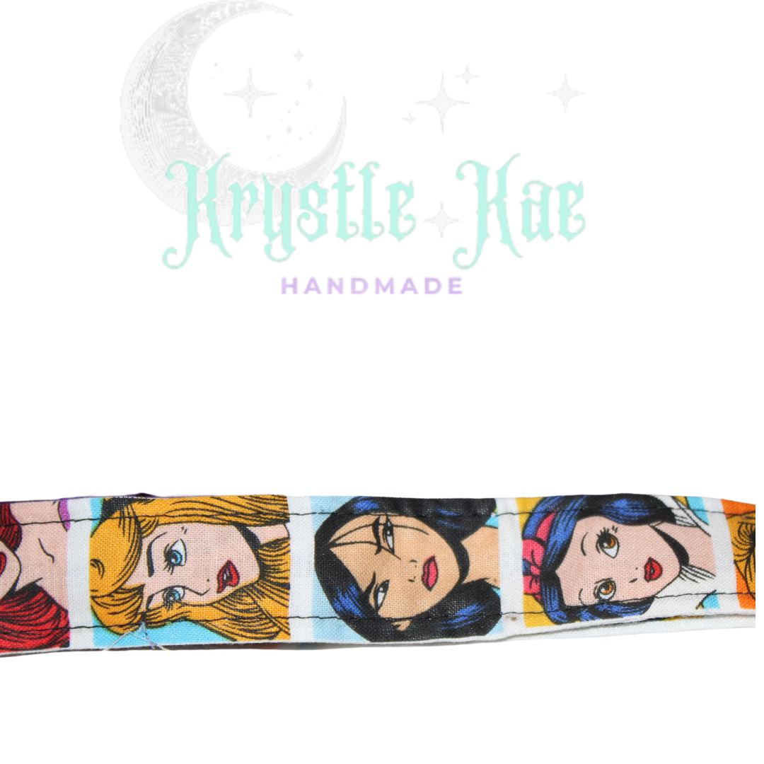 Magical Disney Princess Key Fob Wristlet - Handmade Gift for Disney Fans