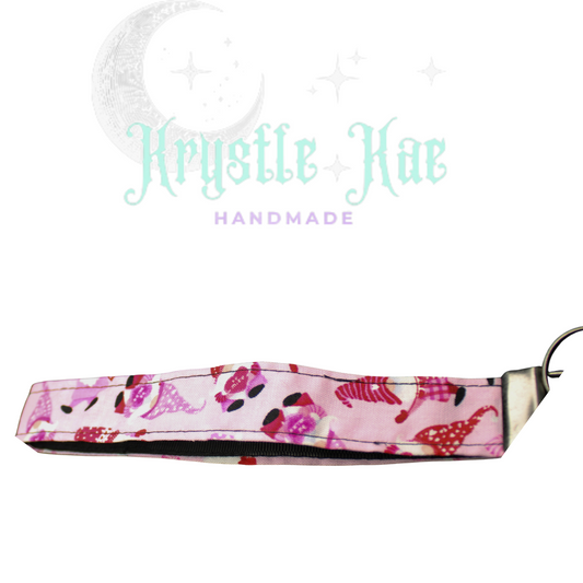 I gnomed i love you at first sight key fob wristlet