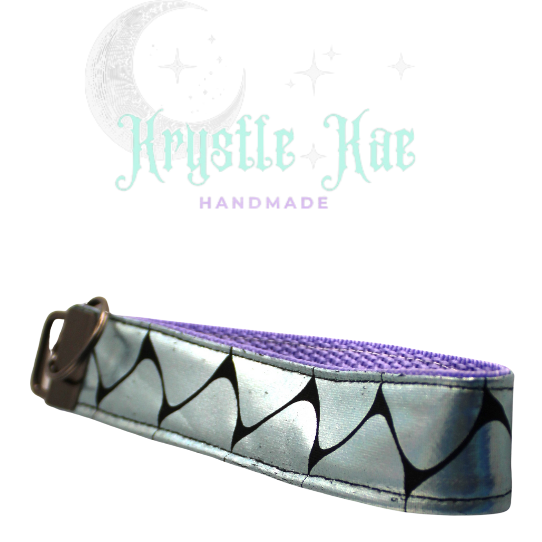 Sparkling Mermaid Scale Key Fob Wristlet