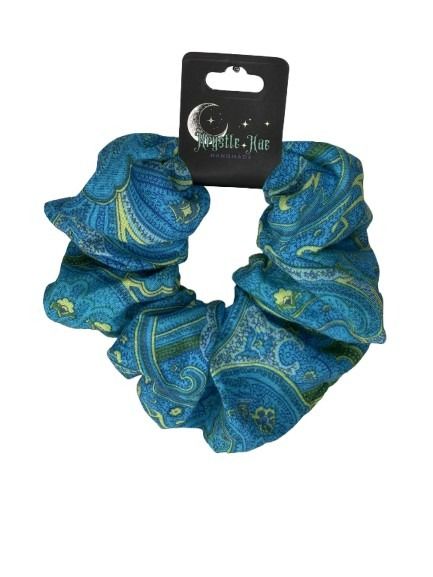 Blue Lagoon Scrunchie