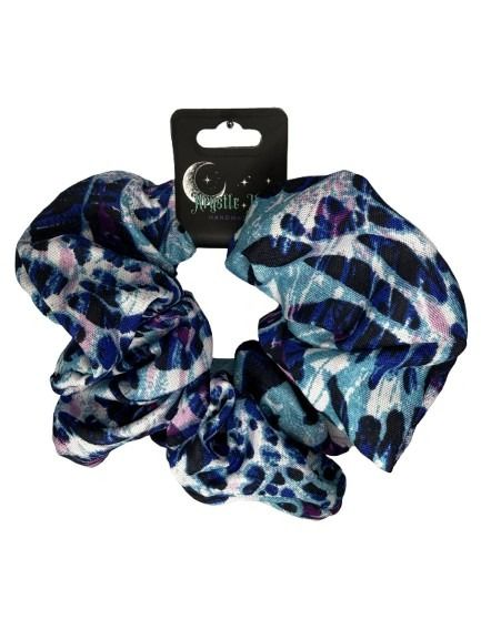 Blue Safari Scrunchie