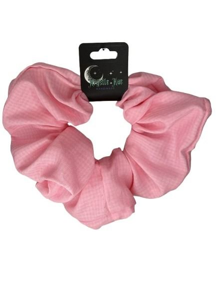Cotton Candy Plaid Scrunchie