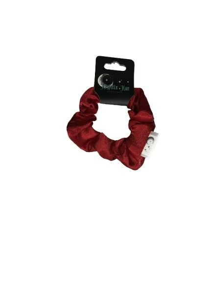 Red Satin scrunchie