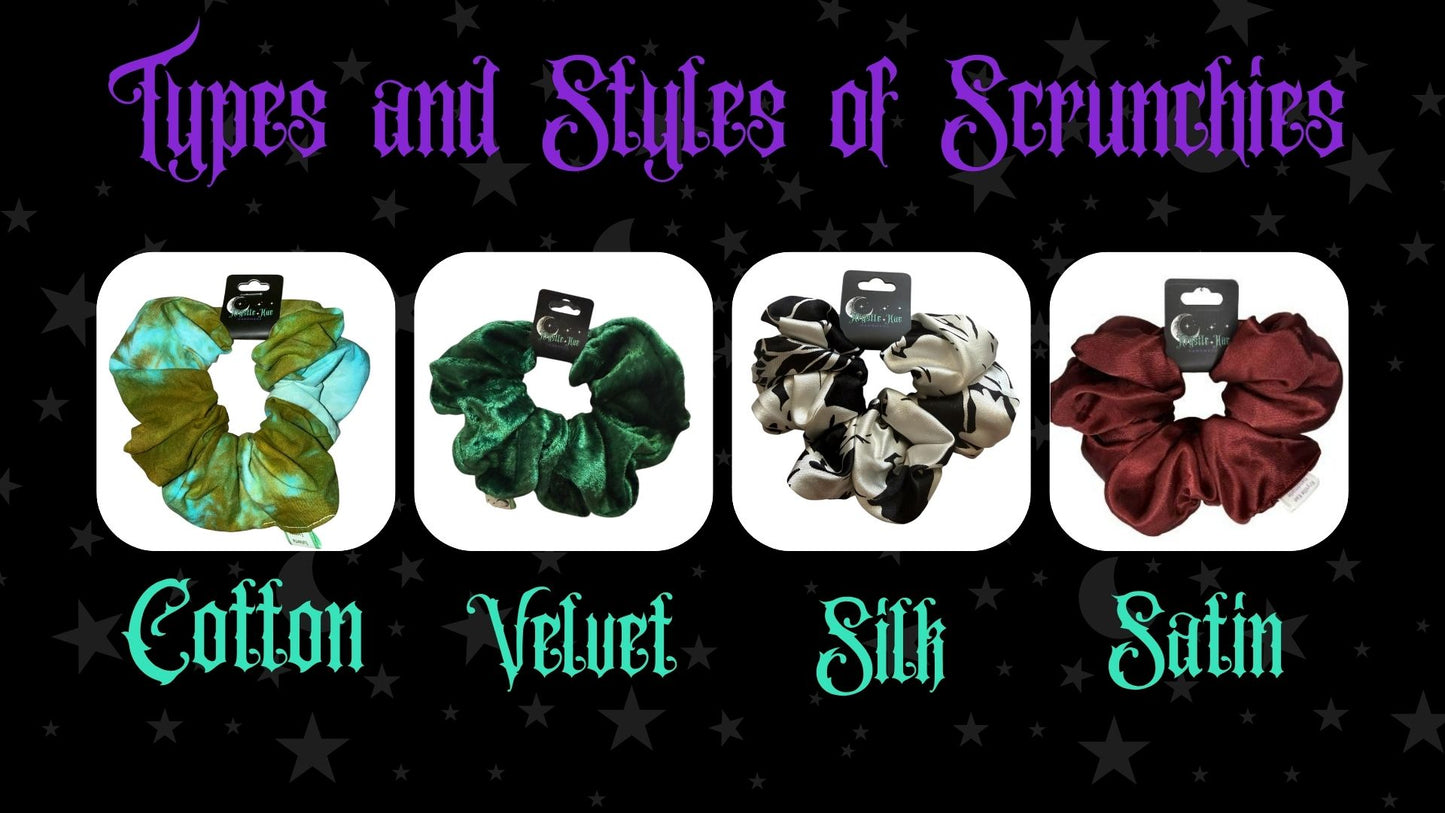 Burgundy Bliss Scrunchie